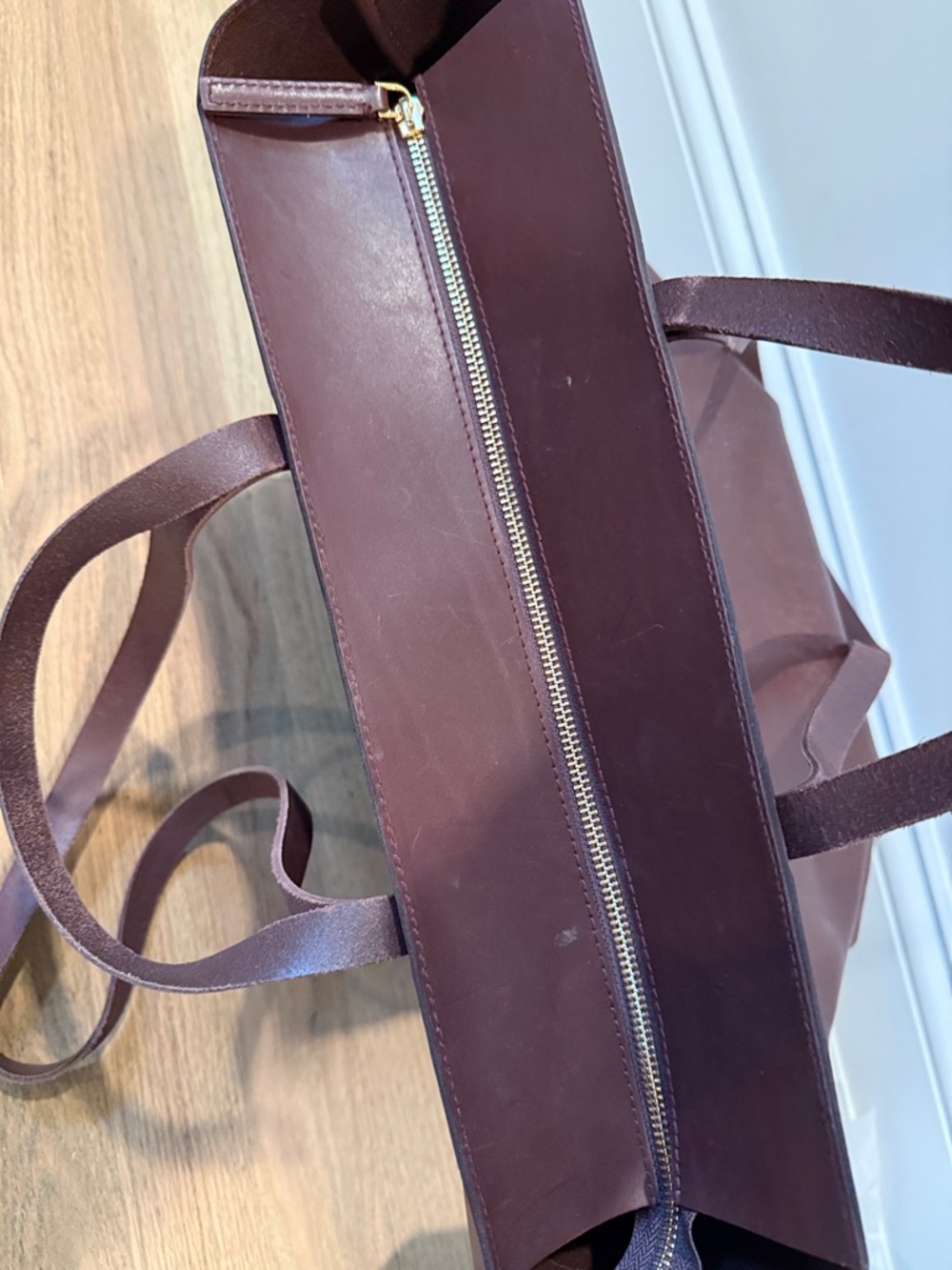 Madewell Leather Tote - Picture 5 of 6